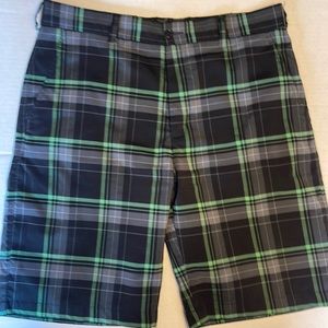 Men’s Snake Eyes plaid shorts